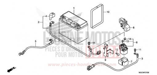 BATTERIE CB1100NAH de 2017